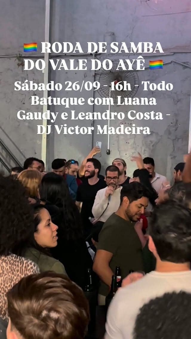 Flyer de Todo Batuque, DJ Victor Madeira e mais 3 artistas