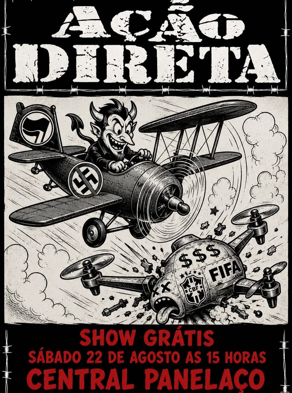 Flyer de Ação Direta