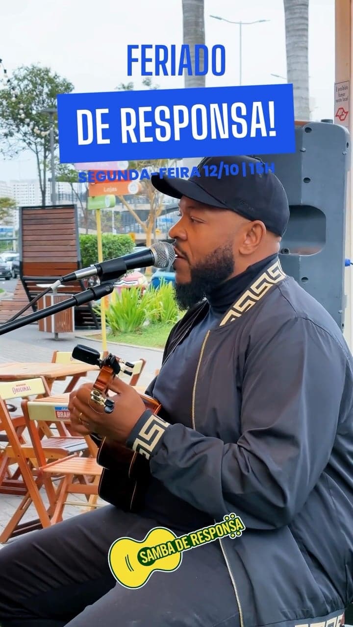 Flyer de Samba de Responsa
