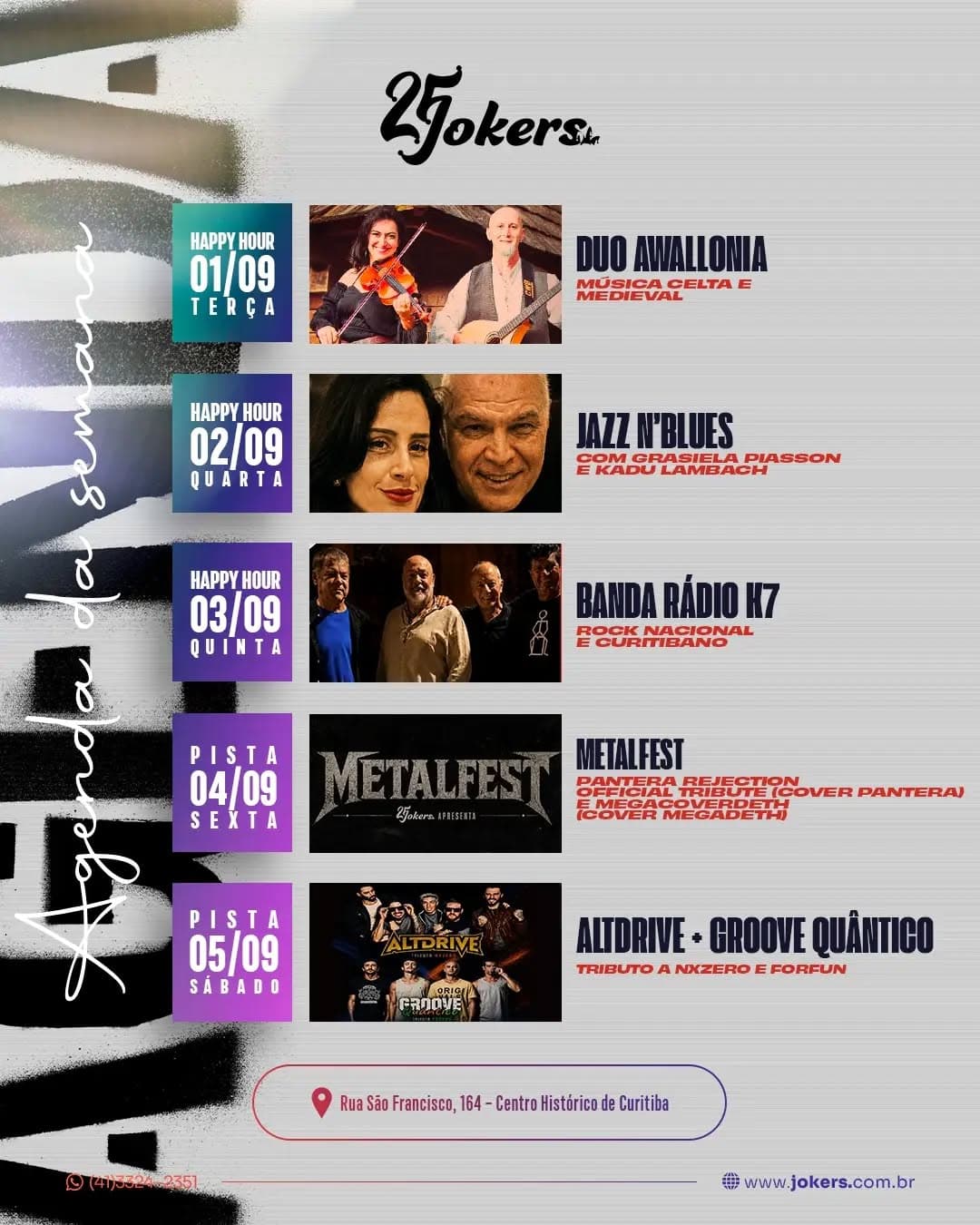 Flyer de Duo Awallonia, JAZZ N'BLUES e mais 3 artistas