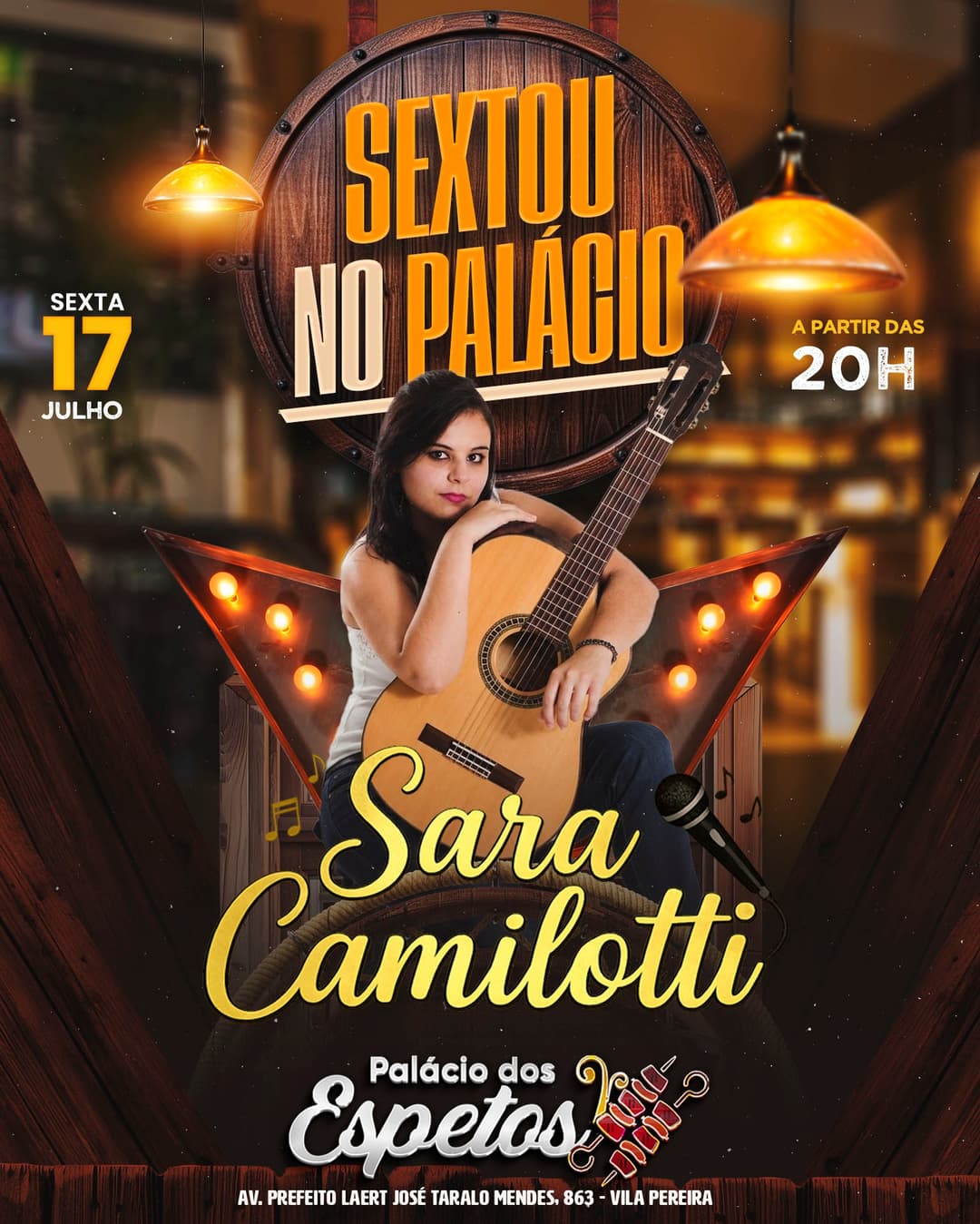 Flyer de Sara Camilotti