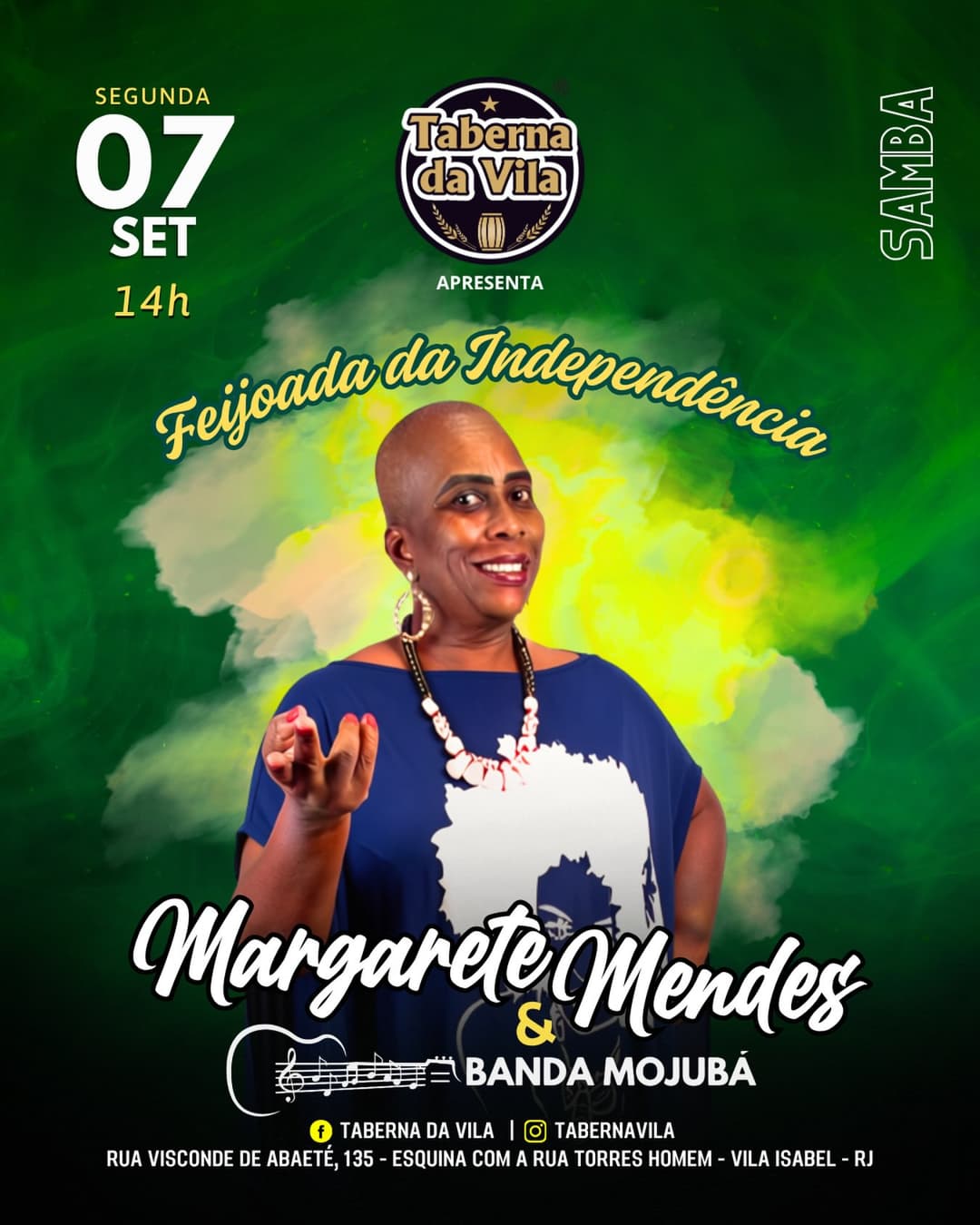 Flyer de Margarete Mendes