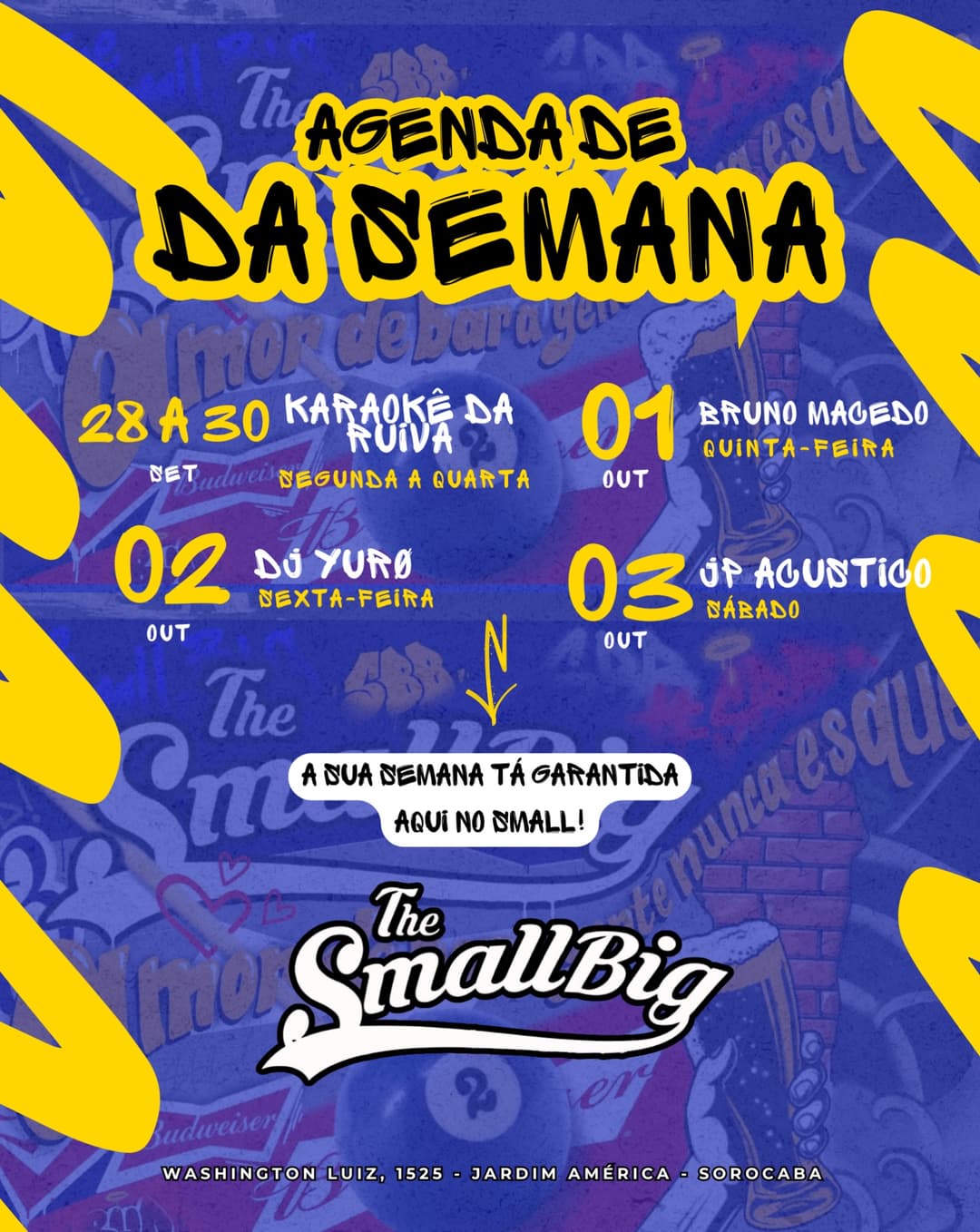 Flyer de Bruno Macedo