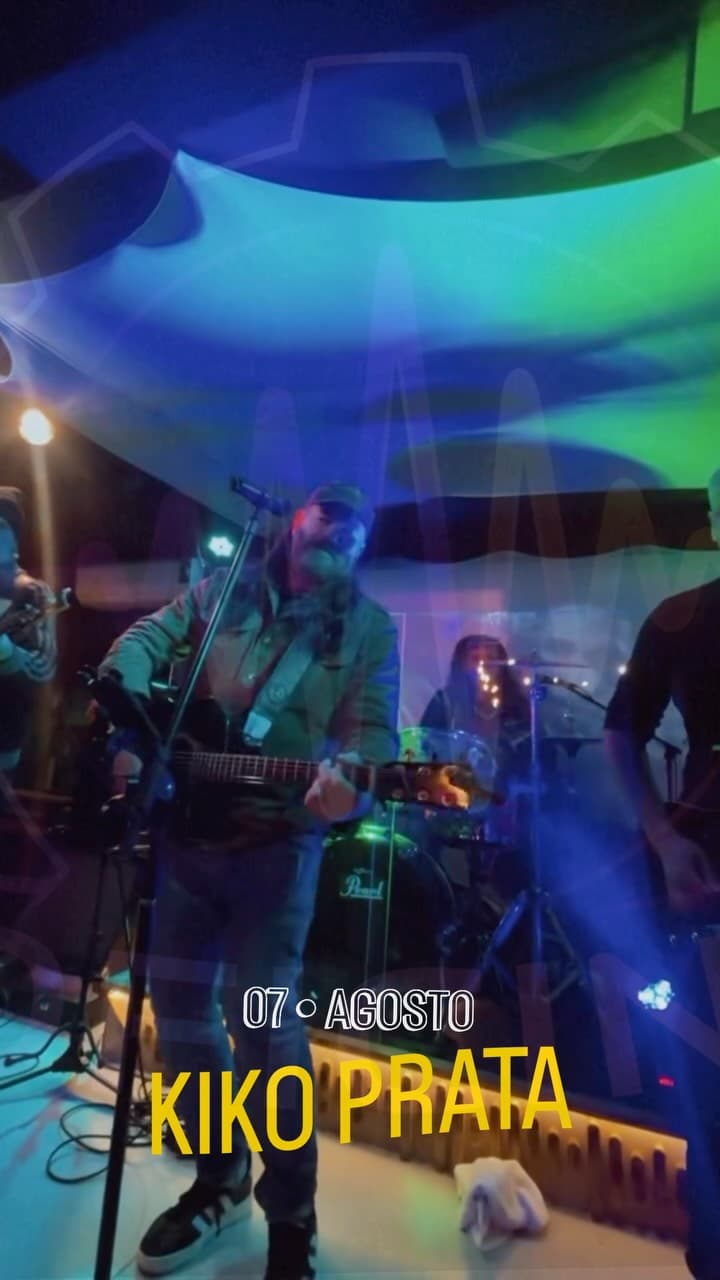 Flyer de Kiko Prata e Banda