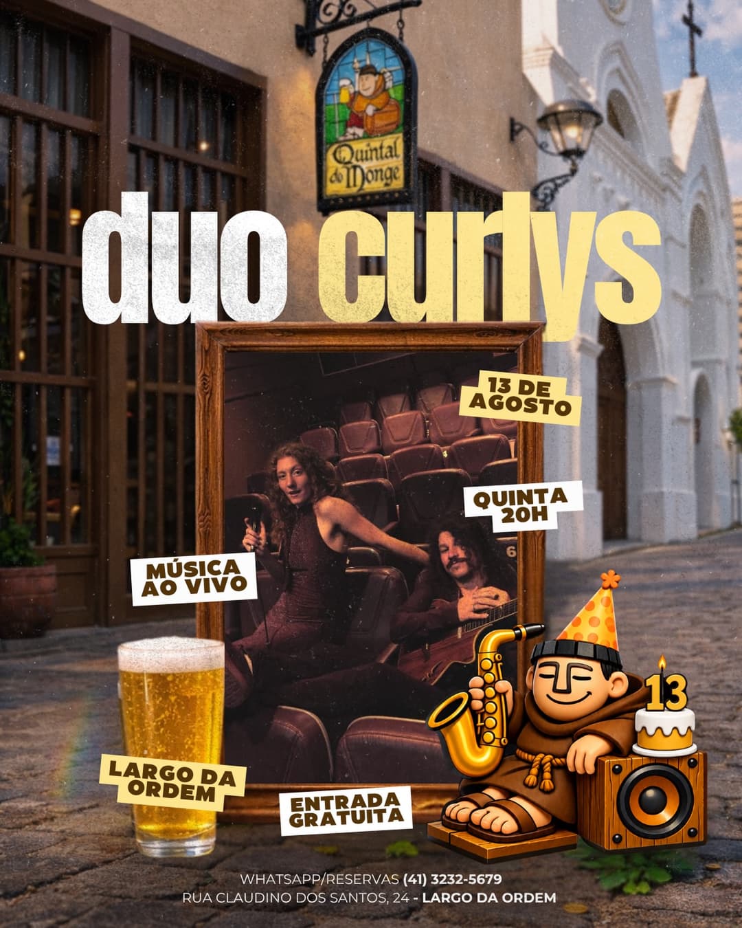 Flyer de Duo Curlys