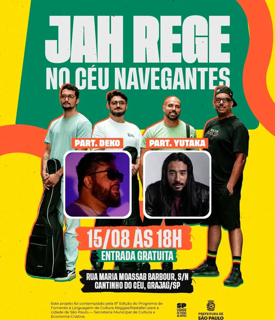 Flyer de NP (Nego Percussão)
