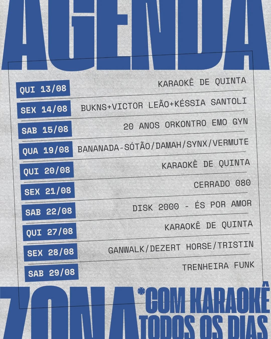 Flyer de Cerrado 080