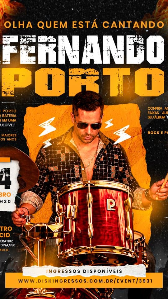 Flyer de Fernando Porto