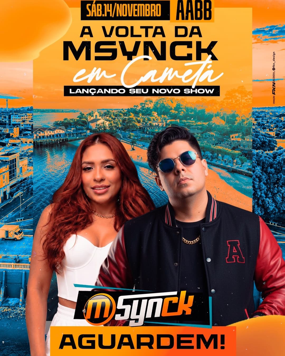 Flyer de Banda Msynck
