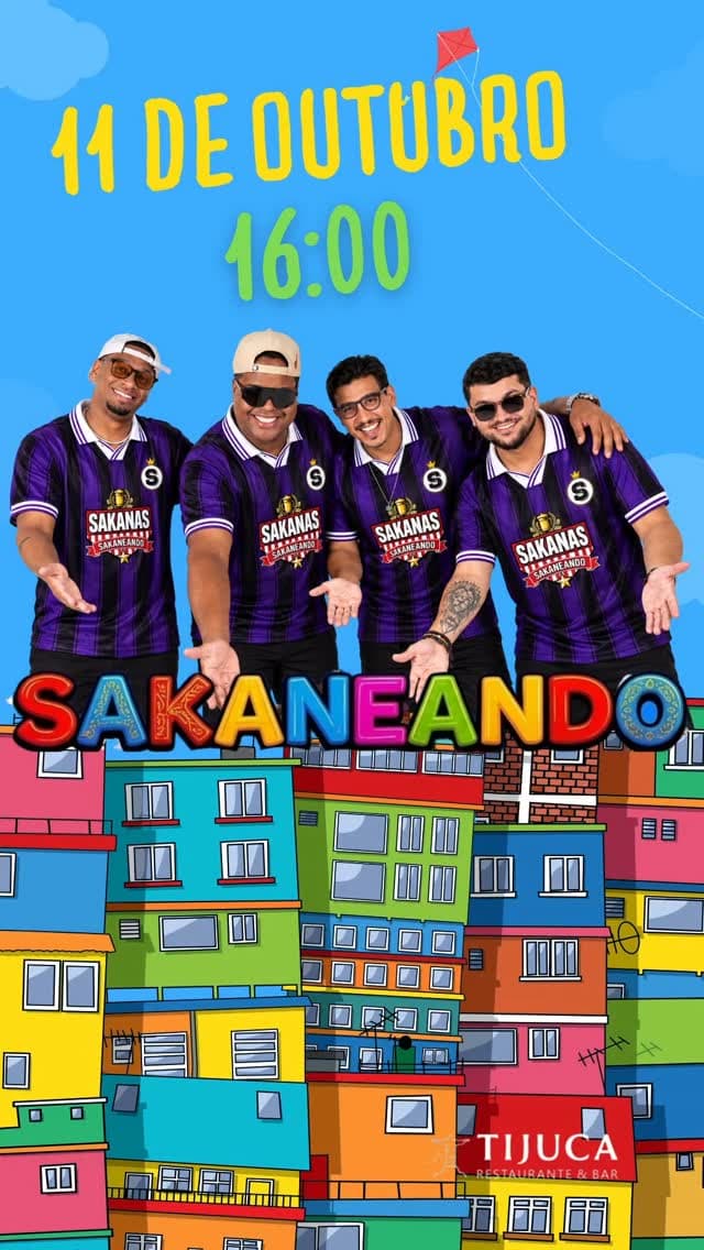 Flyer de Grupo Sakanas e Sakaneando