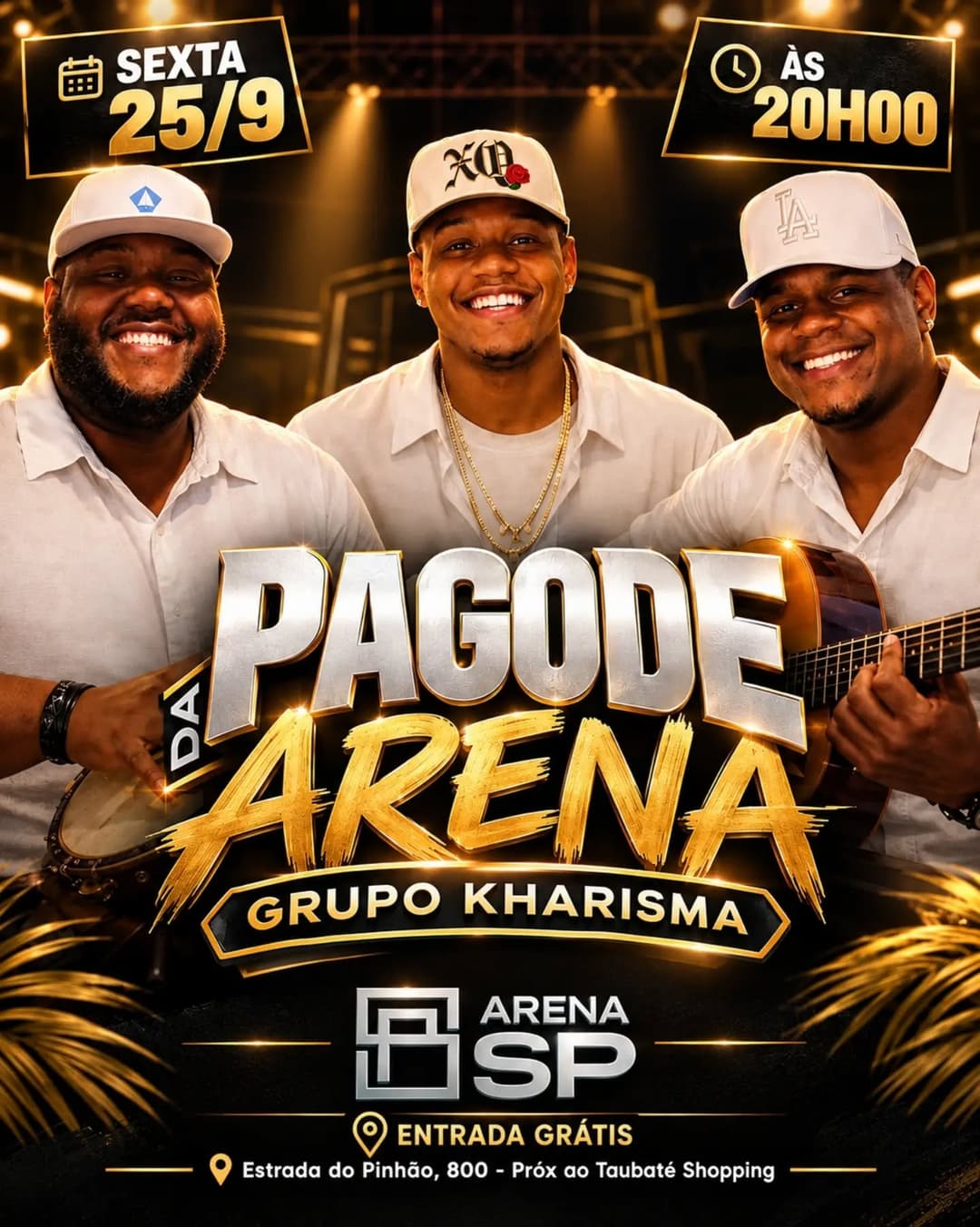 Flyer de Grupo Kharisma