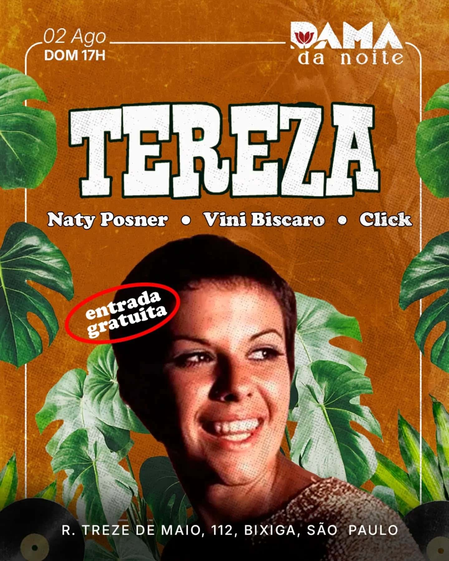 Capa do show de Naty Posner e Vini Biscaro