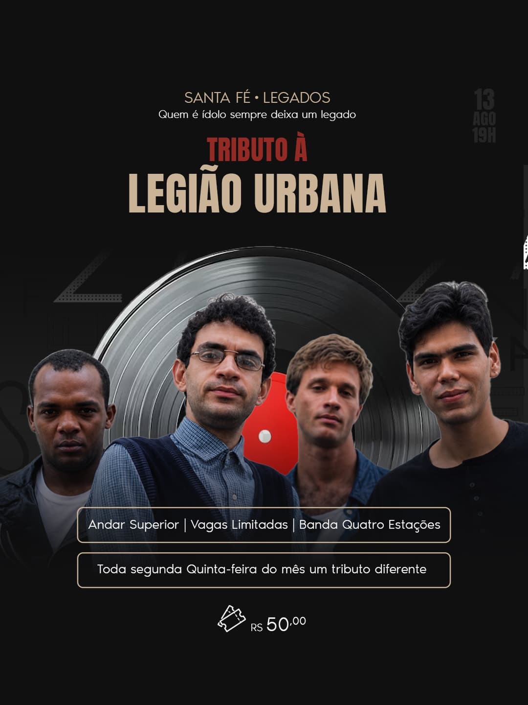 Flyer de Quatro Estações