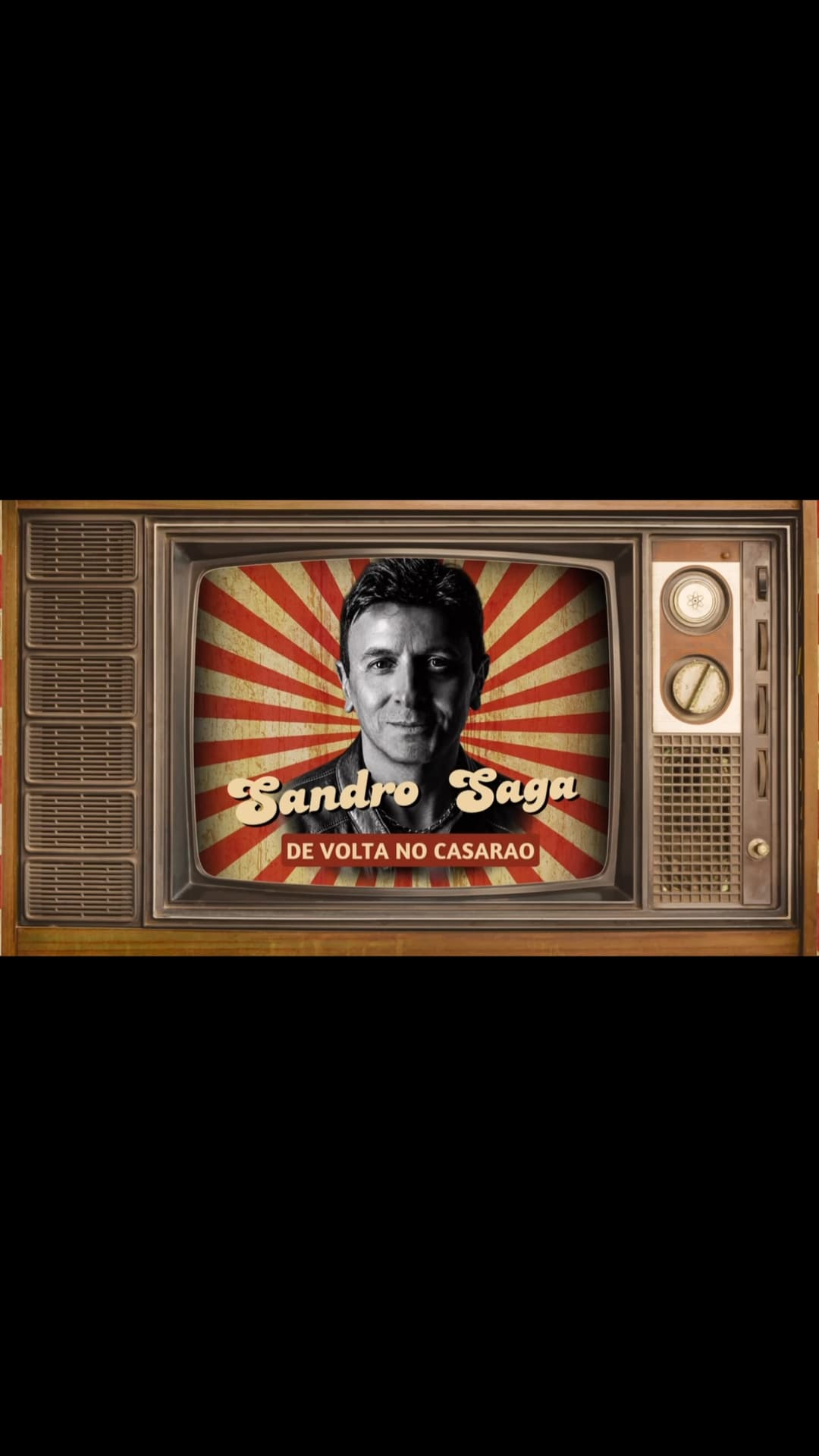Flyer de Sandro Saga