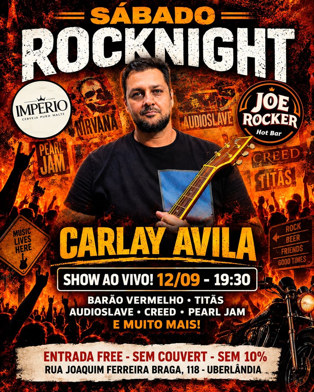 Flyer de Carlay Avila