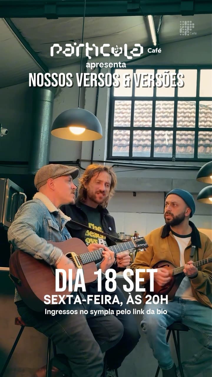 Flyer de Pedro Cury, Danilo Ruiz e Pedro Rui Von