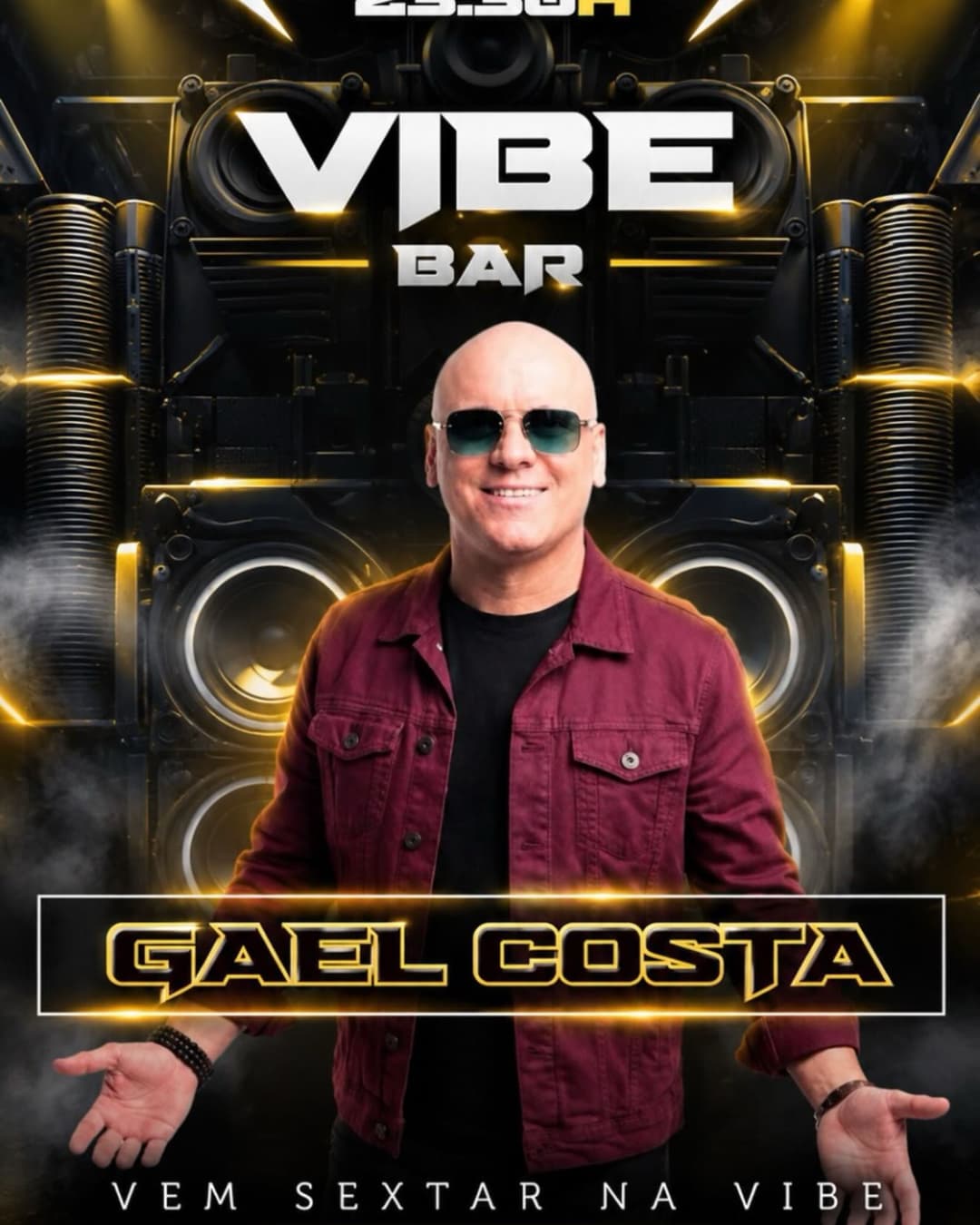 Flyer de Gael Costa