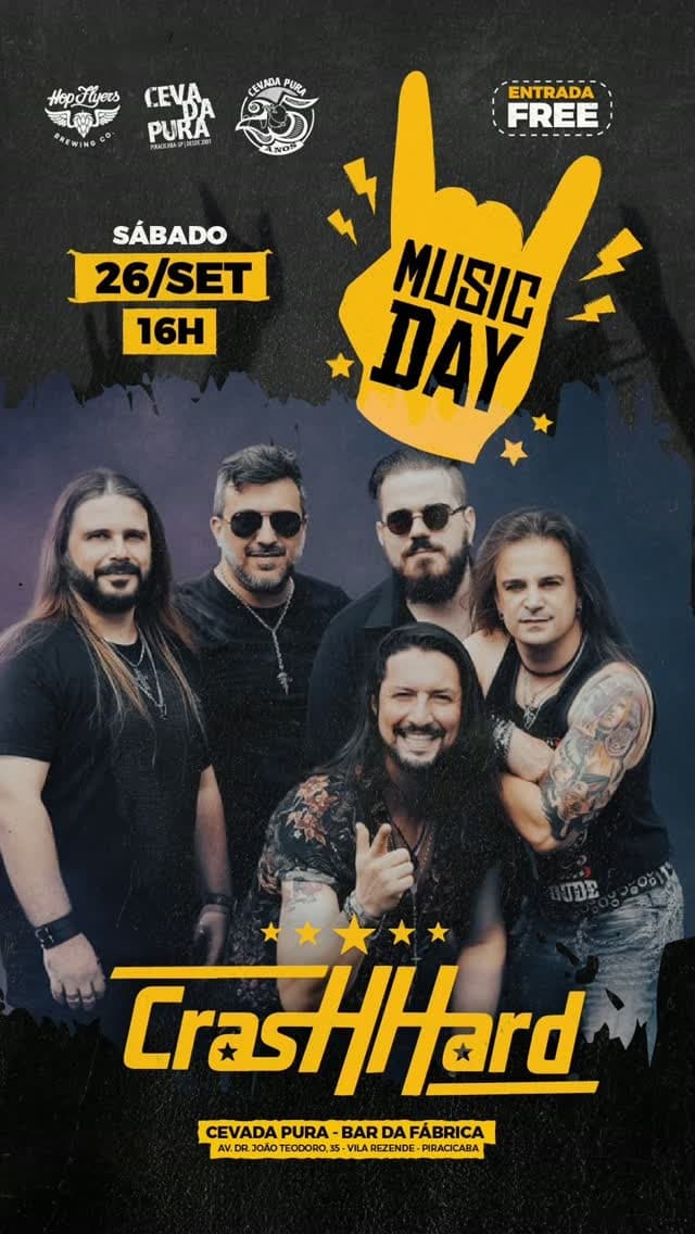 Flyer de Crash Hard