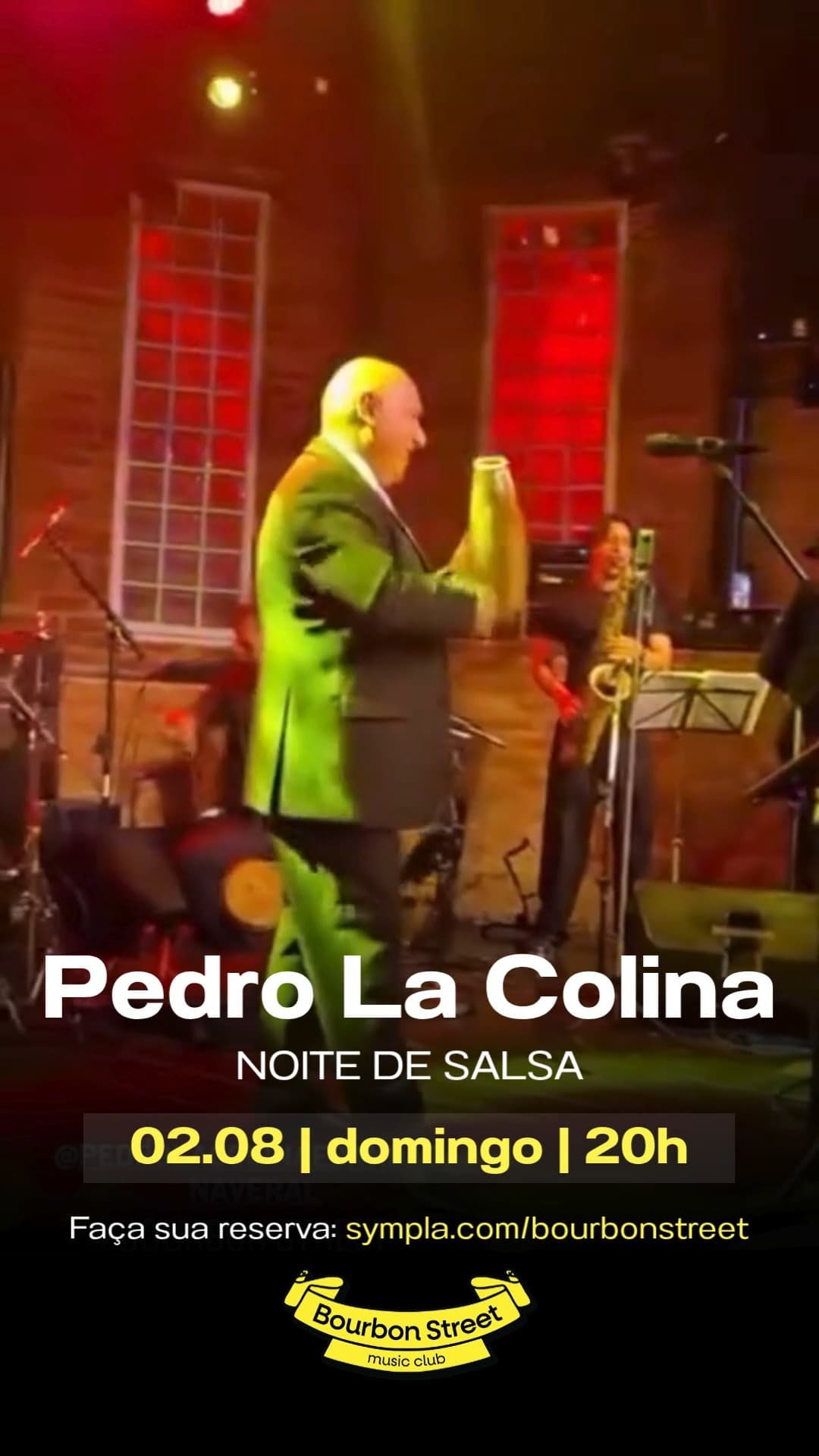 Flyer de Pedro La Colina & Banda Cañaveral
