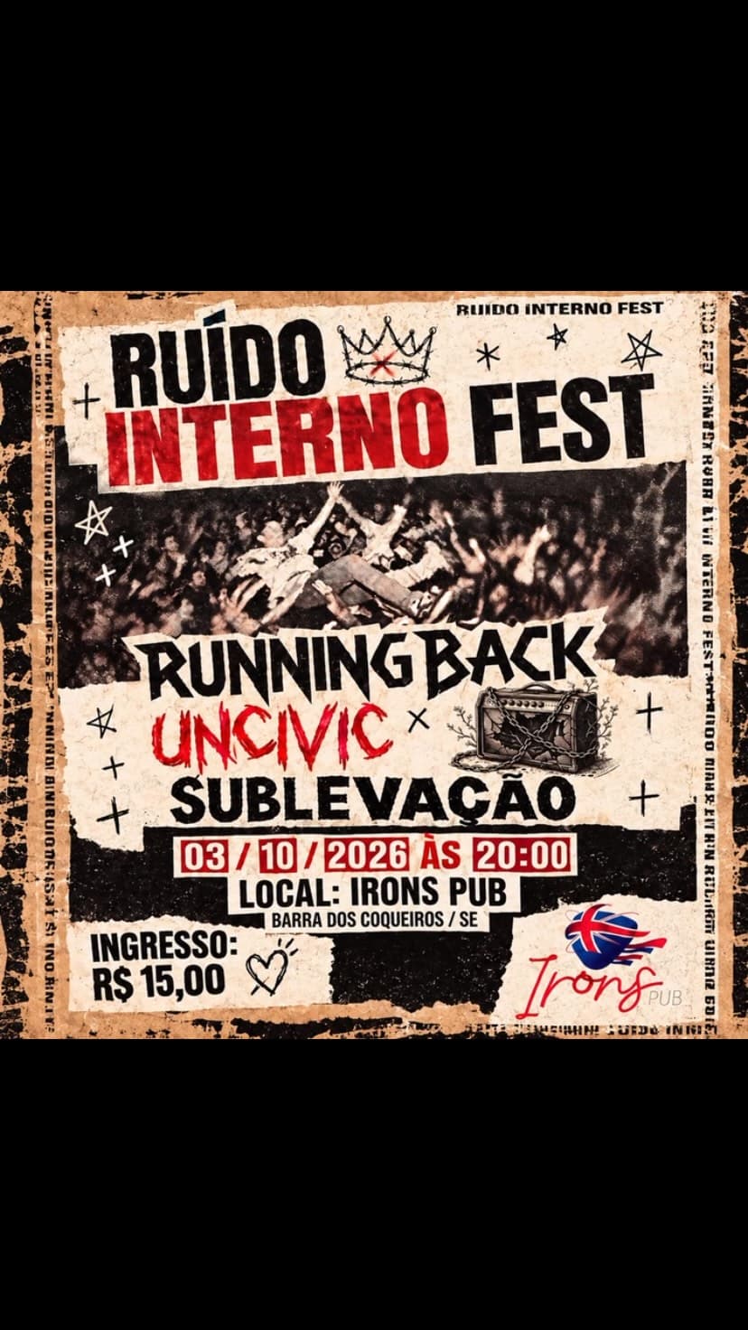 Flyer de Running Back, Uncivic e Sublevação