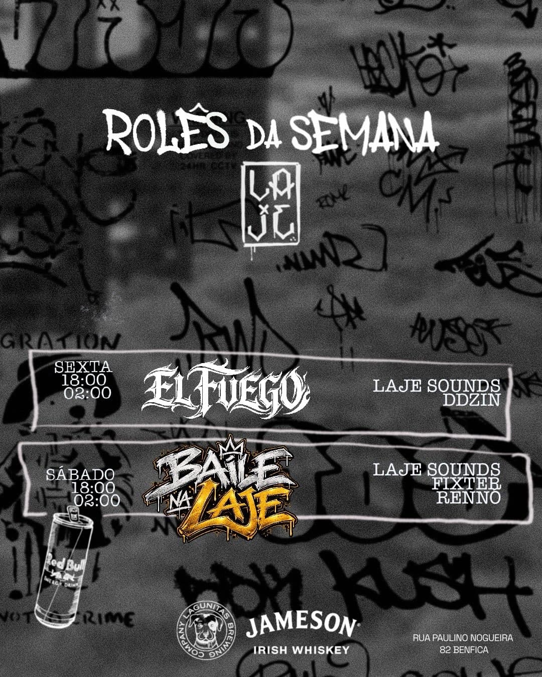Flyer de Dudu Ribeiro e El Fuego