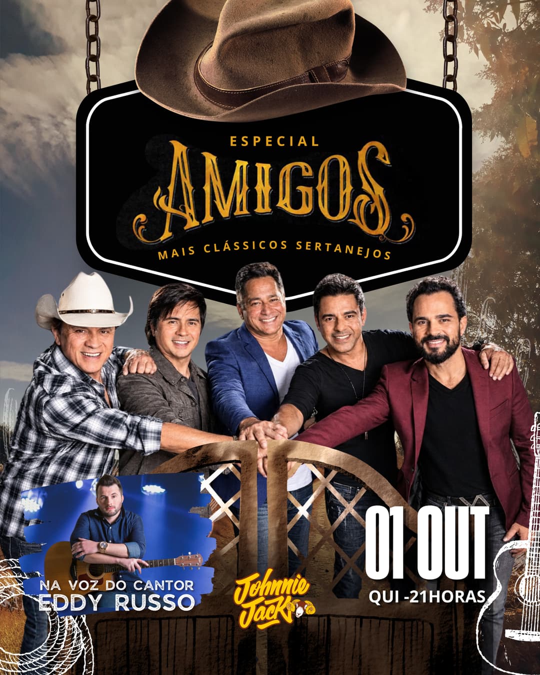 Flyer de Eddy Russo