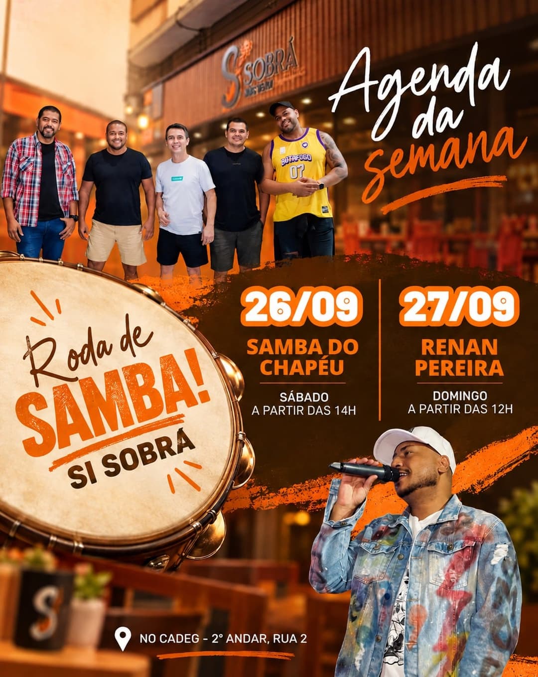 Flyer de Renan Pereira