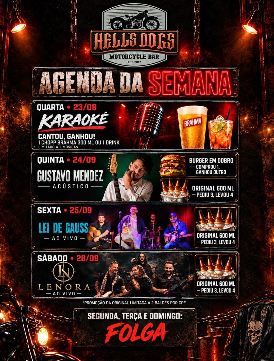 Flyer de LEI DE GAUSS