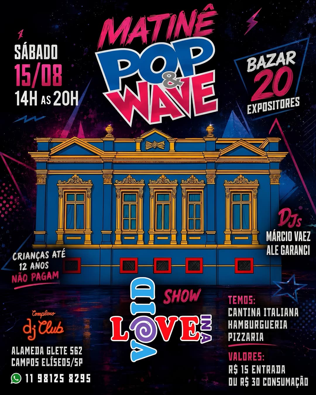 Flyer de Banda Love in a Void