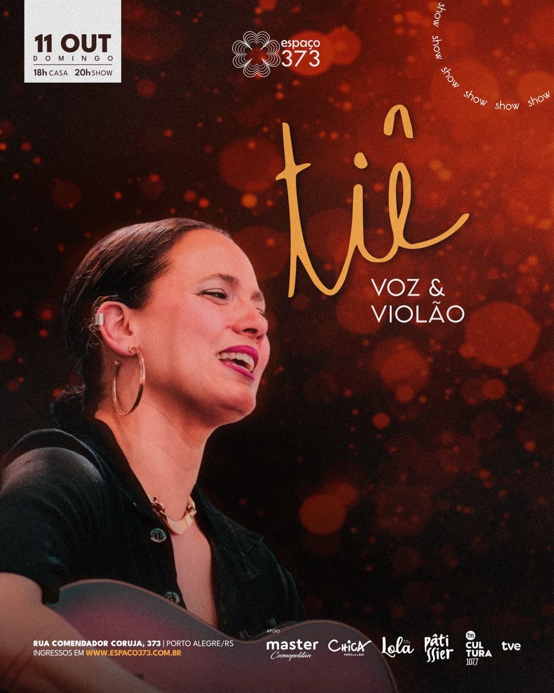 Flyer de Tiê
