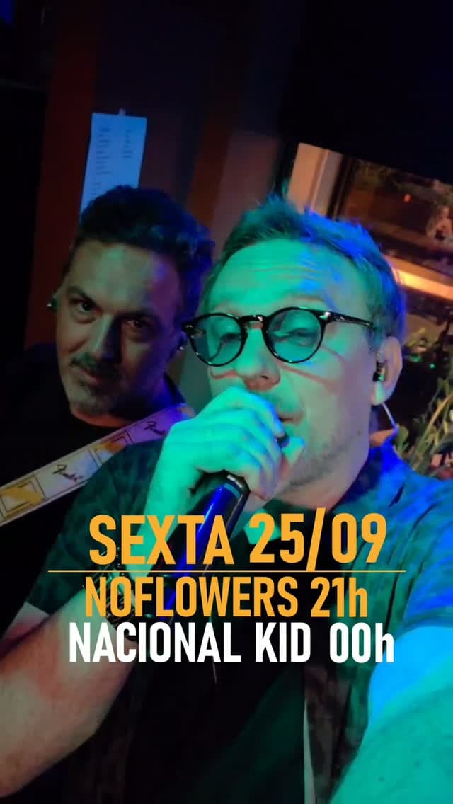 Flyer de No Flowers e nacionalkid_banda