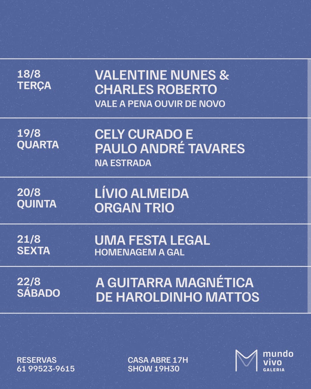 Flyer de A Guitarra Magnética de Haroldinho Mattos