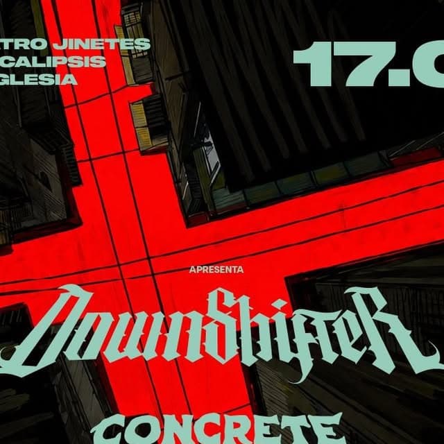 Flyer de Concrete Monkey e DownShifter