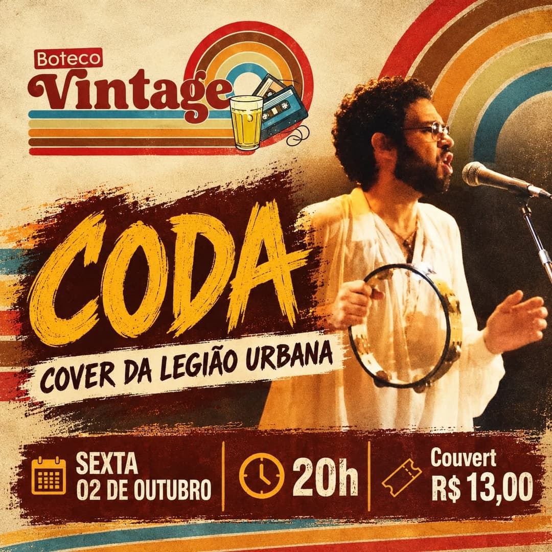 Flyer de Banda CODA