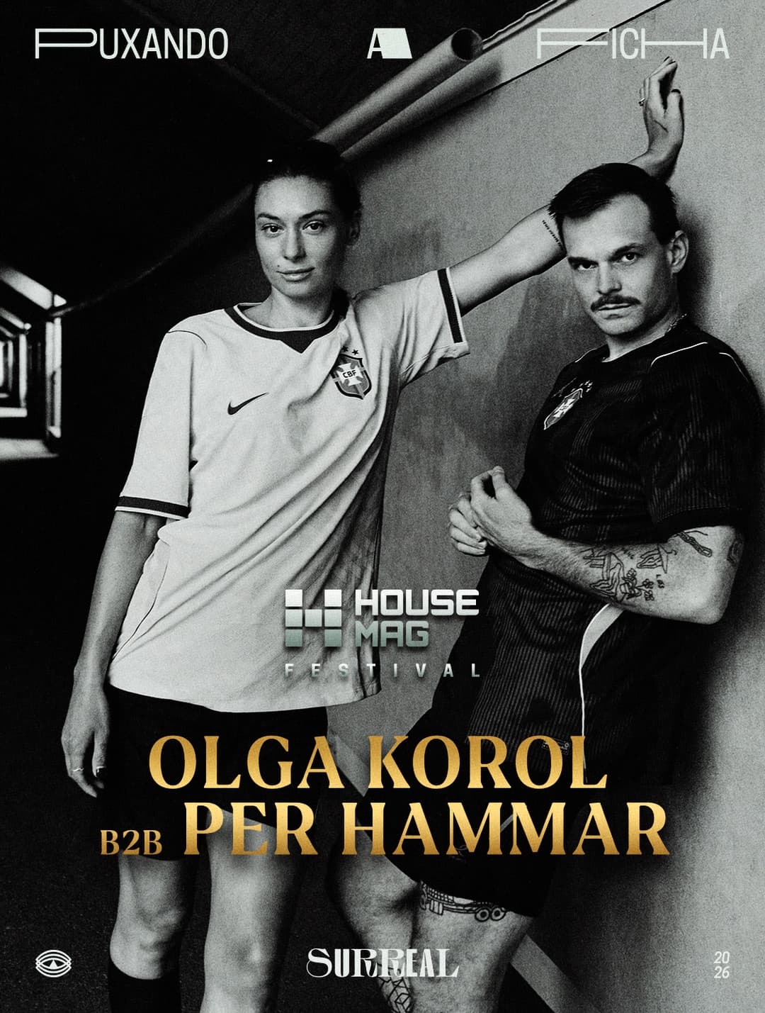 Flyer de Olga Korol e Per Hammar