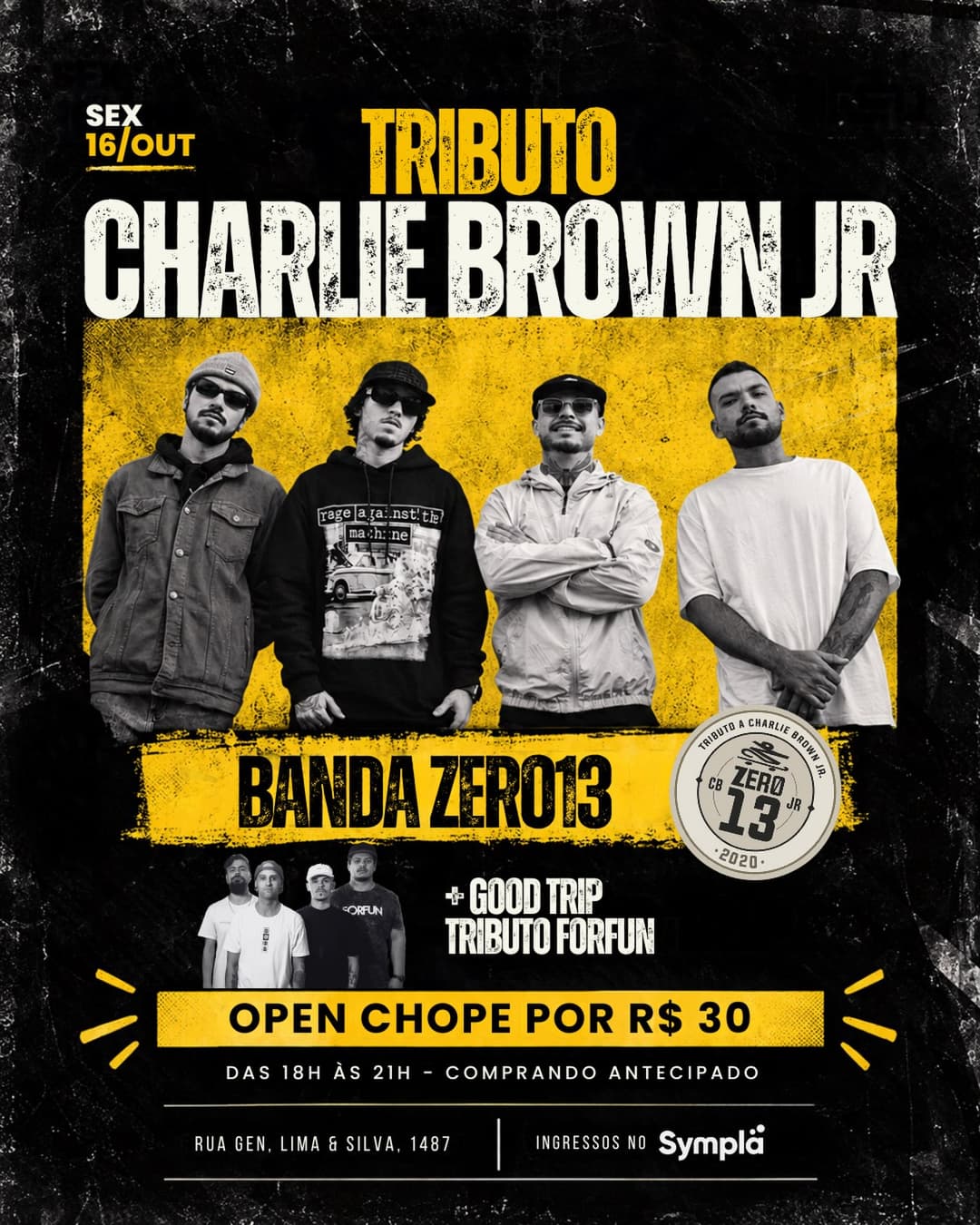 Flyer de Zero13, Good Trip e Biggy