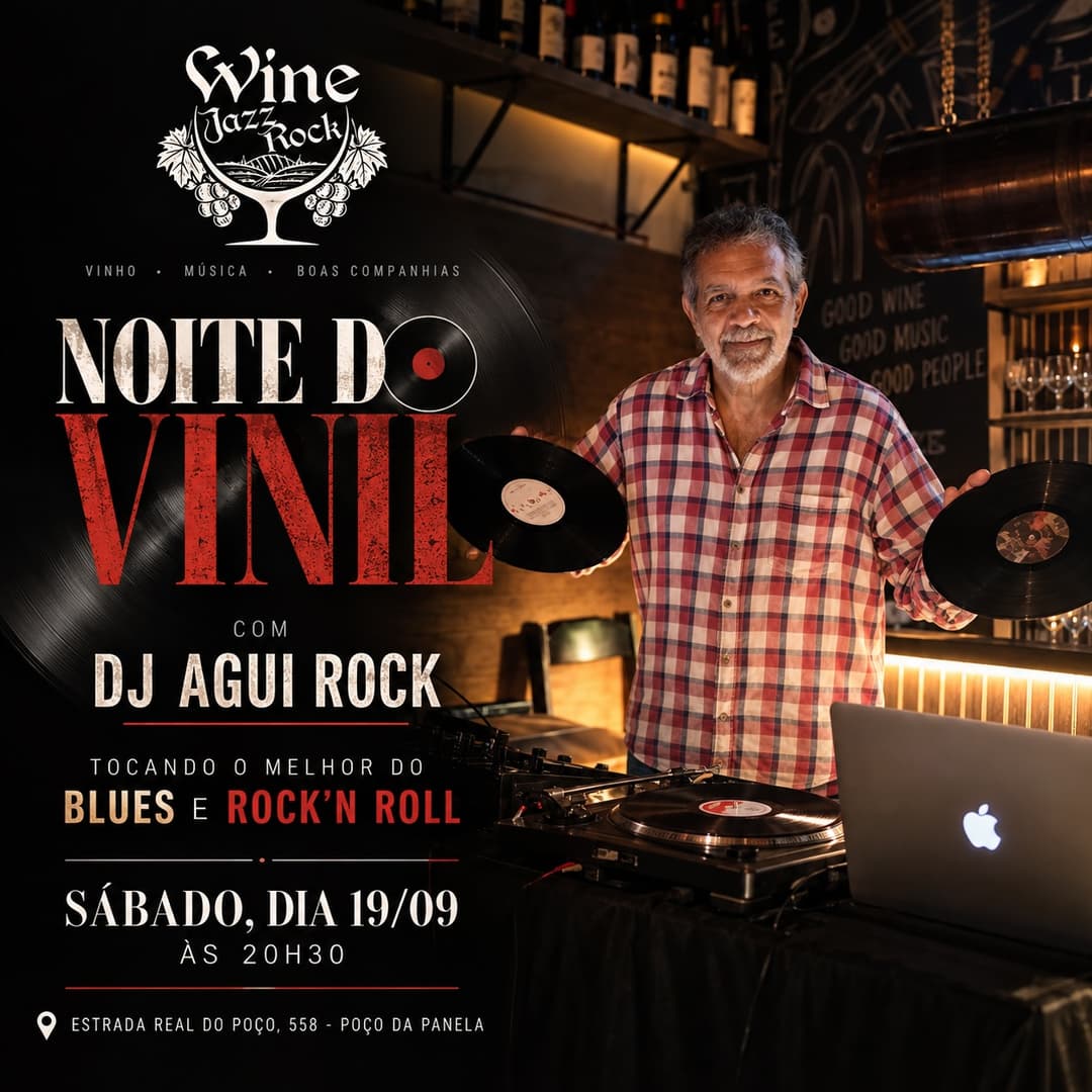 Flyer de DJ Agui Rock