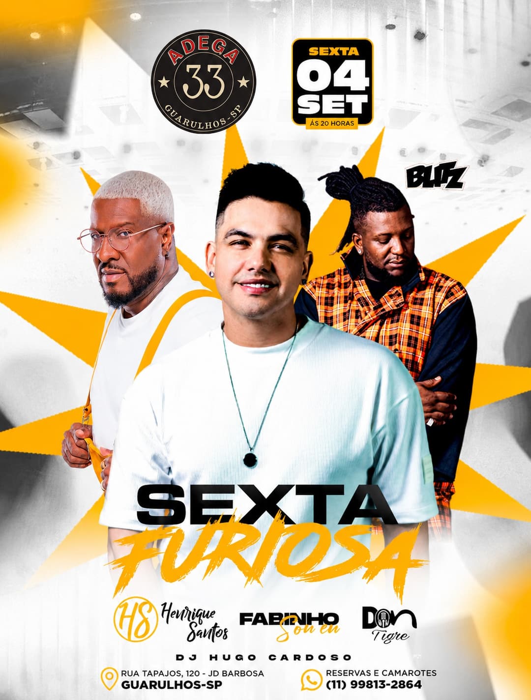 Flyer de Don Tigre