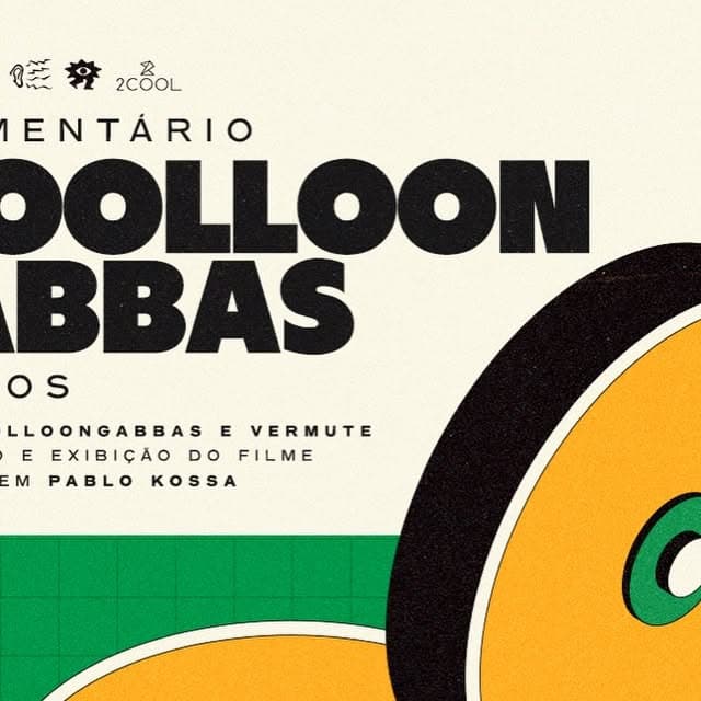 Flyer de Vermute, Woolloongabbas e DJ Pablokossa