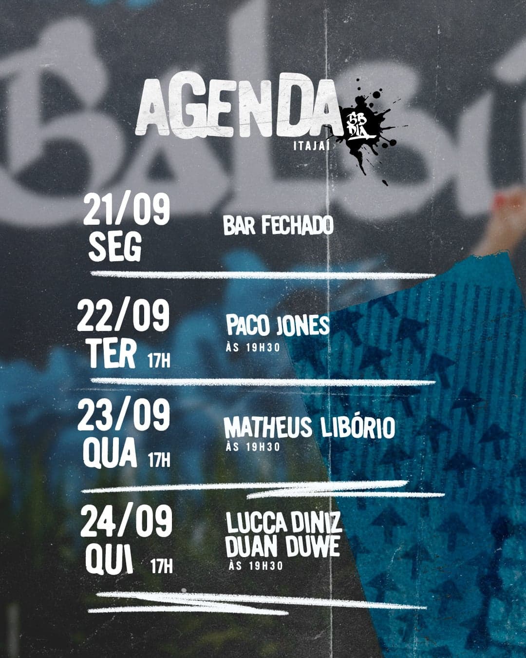 Flyer de Deborah Beck