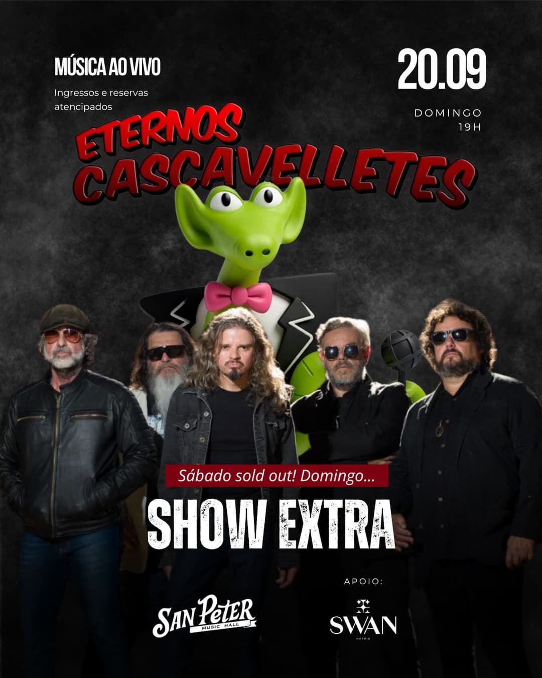 Flyer de Eternos Cascavelletes