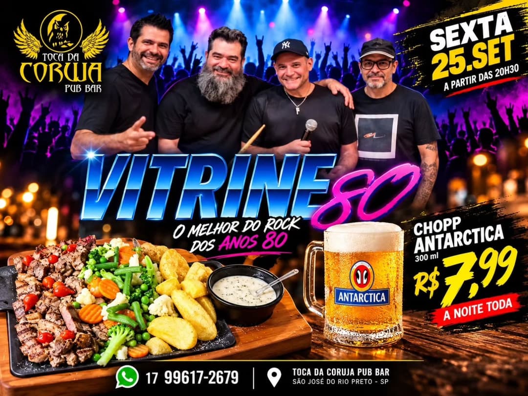 Flyer de VITRINE 80