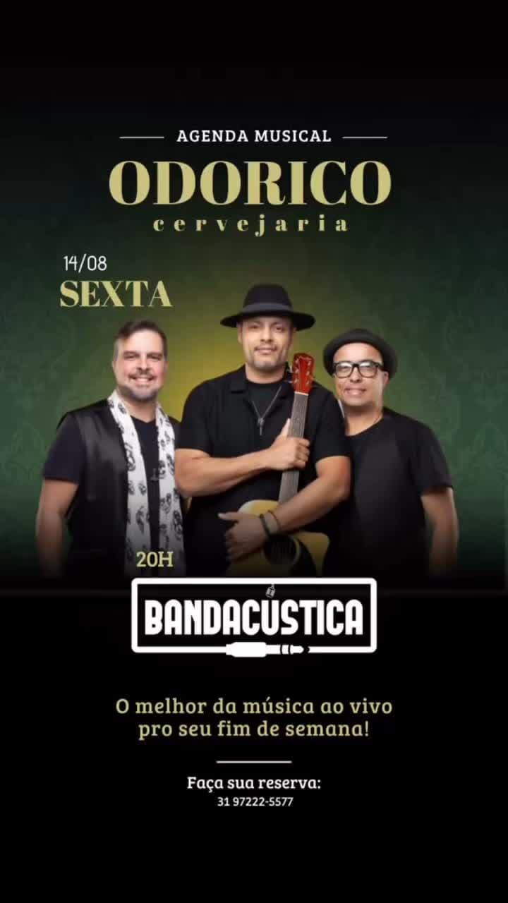 Flyer de Bandacústica