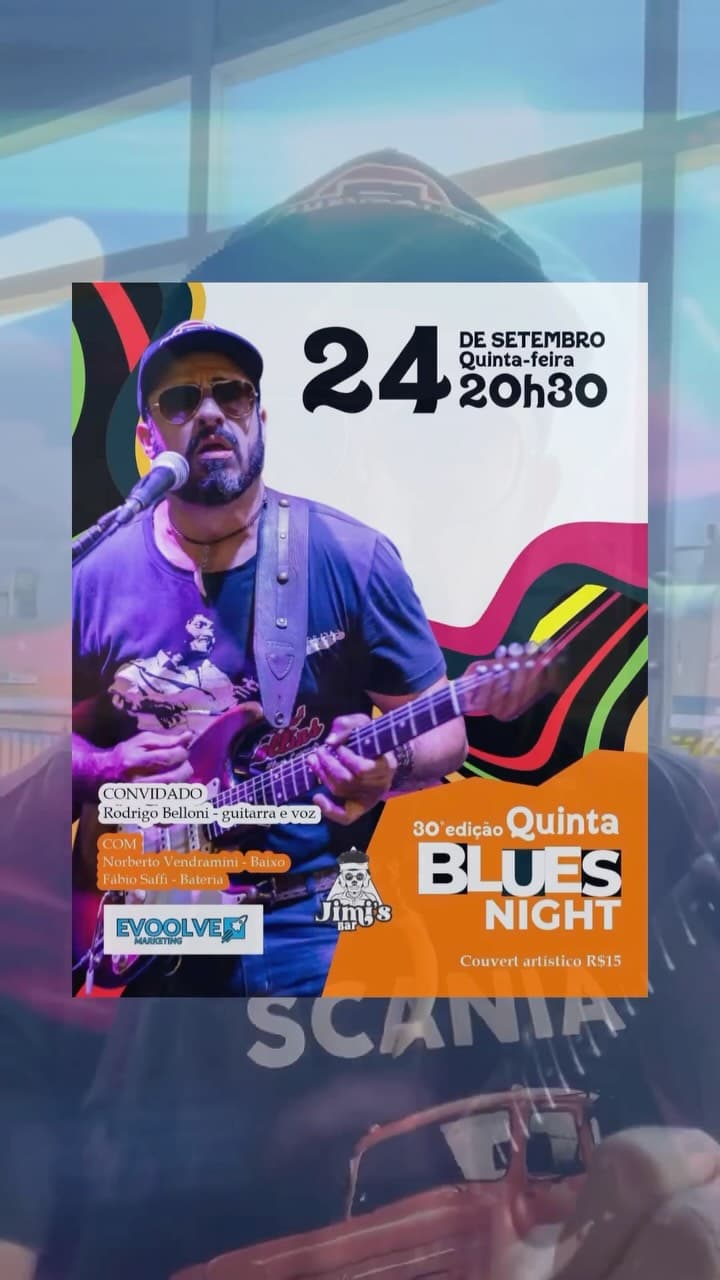 Flyer de Rodrigo Belloni