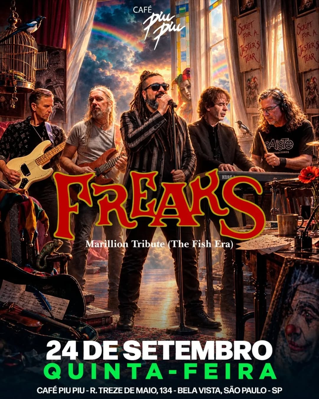 Flyer de Freaks