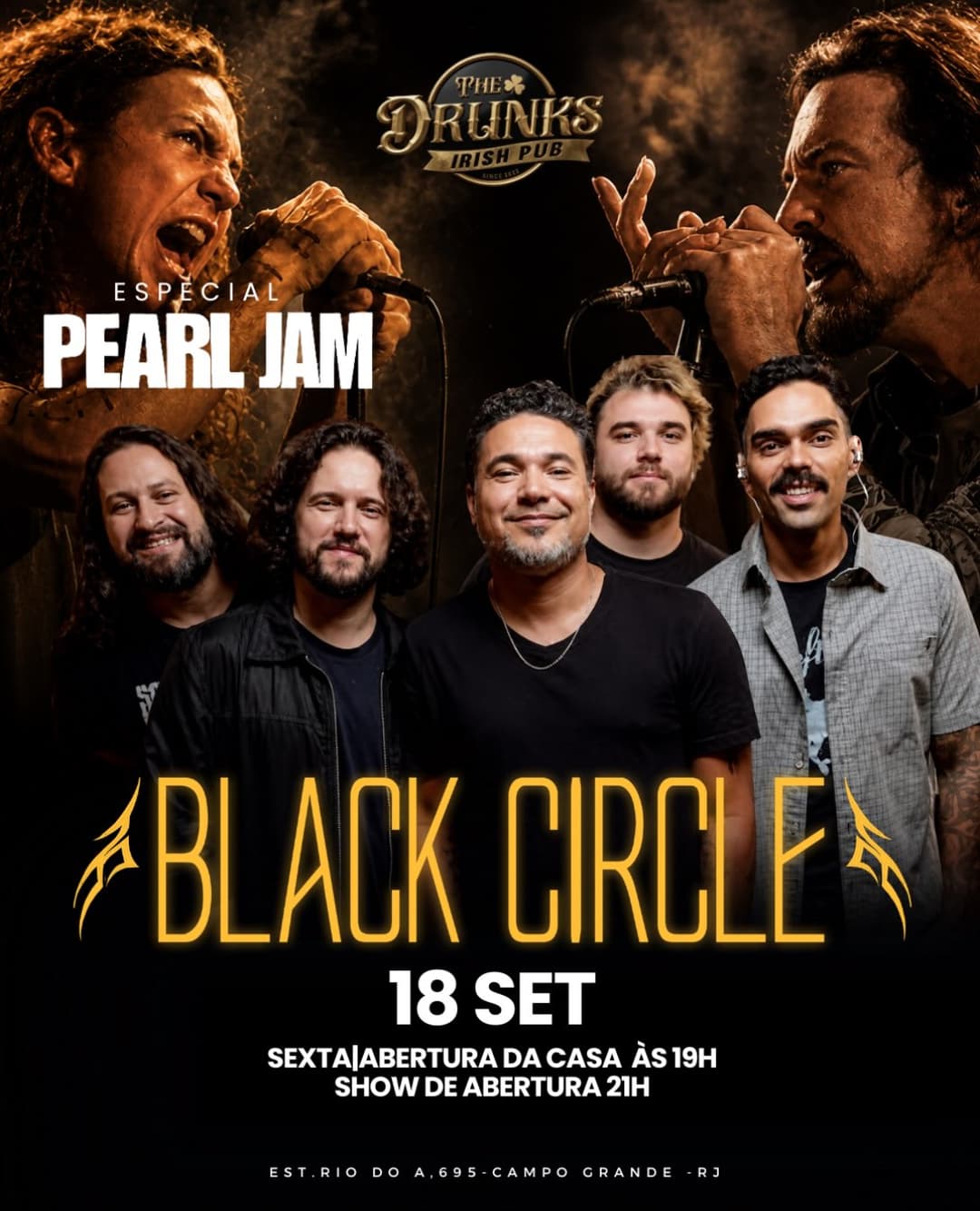 Flyer de Black Circle