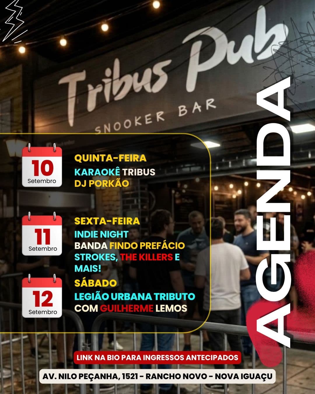 Flyer de Guilherme Lemos