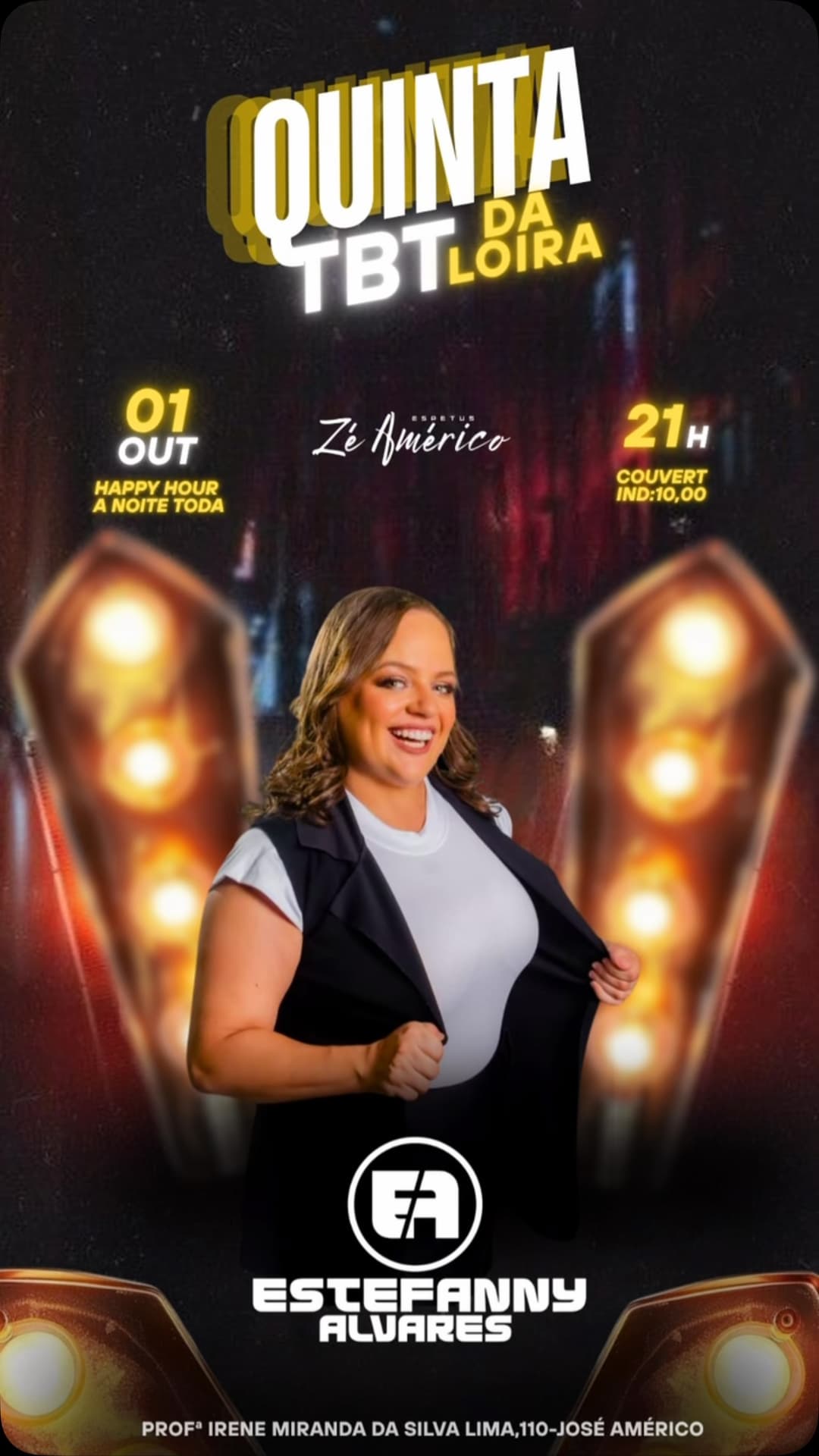 Flyer de Estefanny Alvares