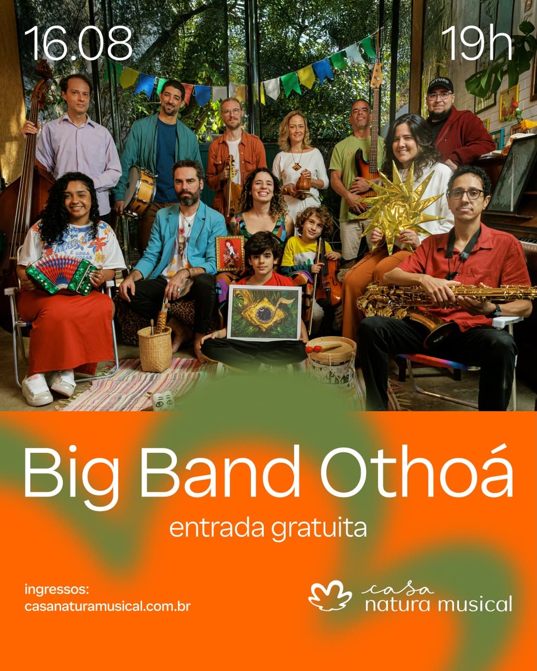 Flyer de Big Band OTHOÁ