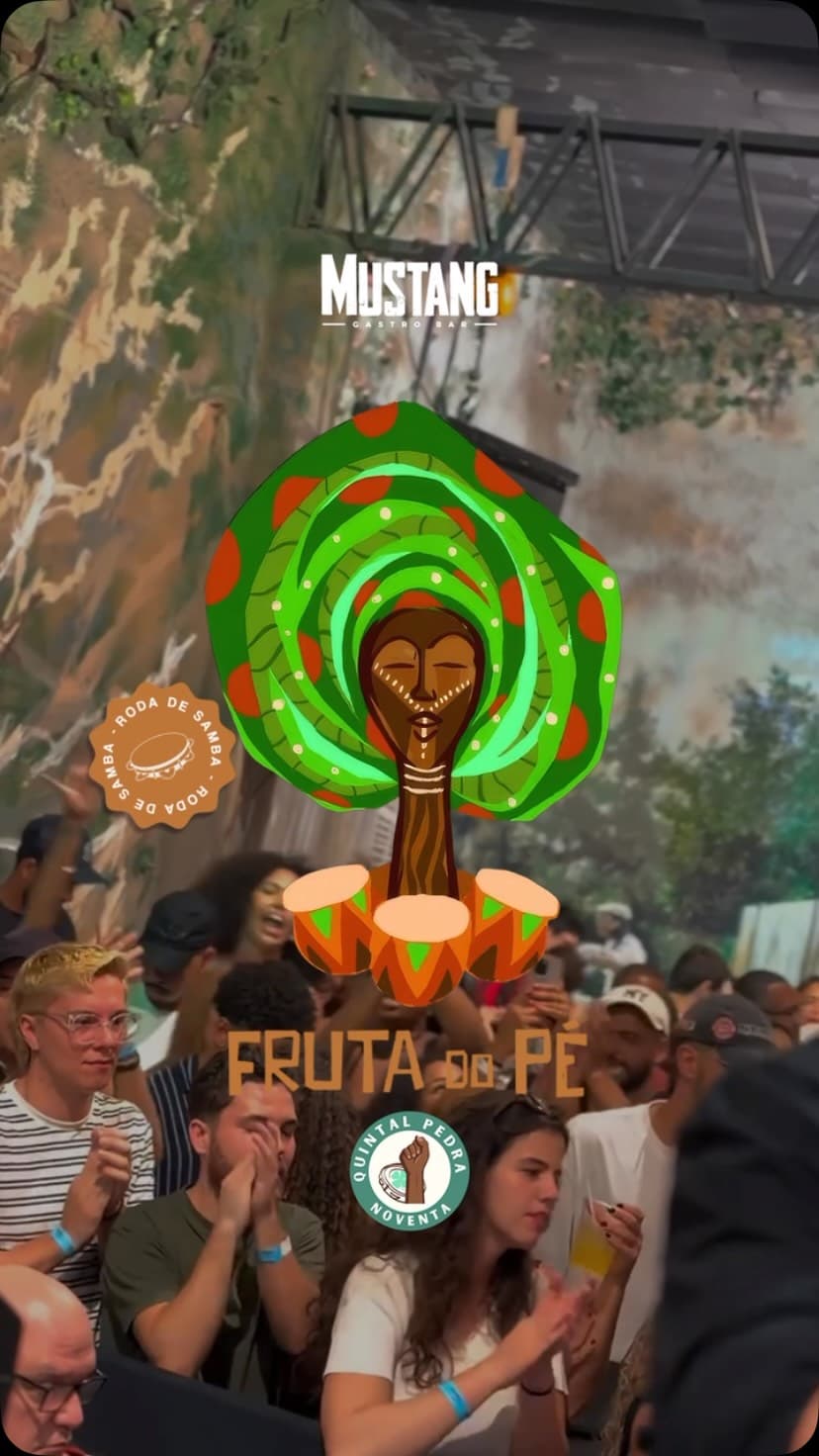 Flyer de Fruta do Pé e Quintal Pedra 90
